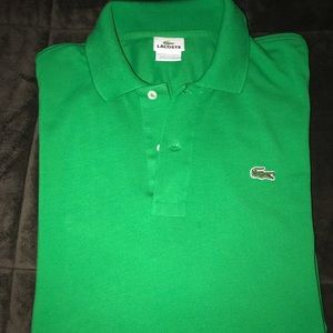 Lacoste Men’s Polo — Kelly Green XL